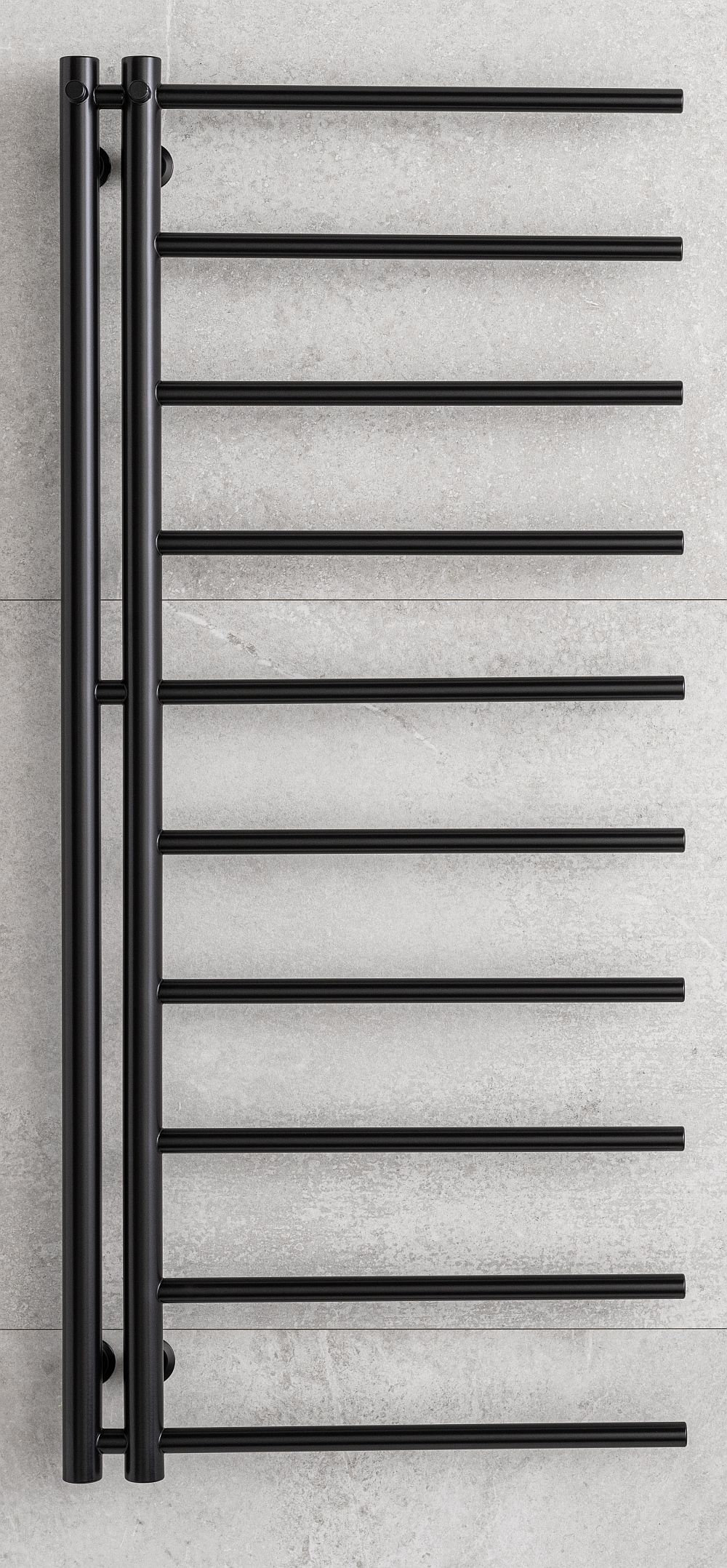 P.M.H. Apollo radiateur de salle de bain échelle 114x50 cm noir AP1B