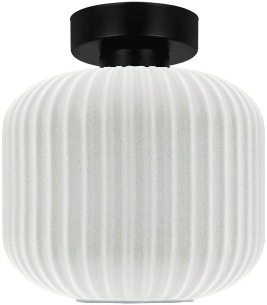 Kaja Sparta plafonnier 1x15 W blanc-noir K-5642