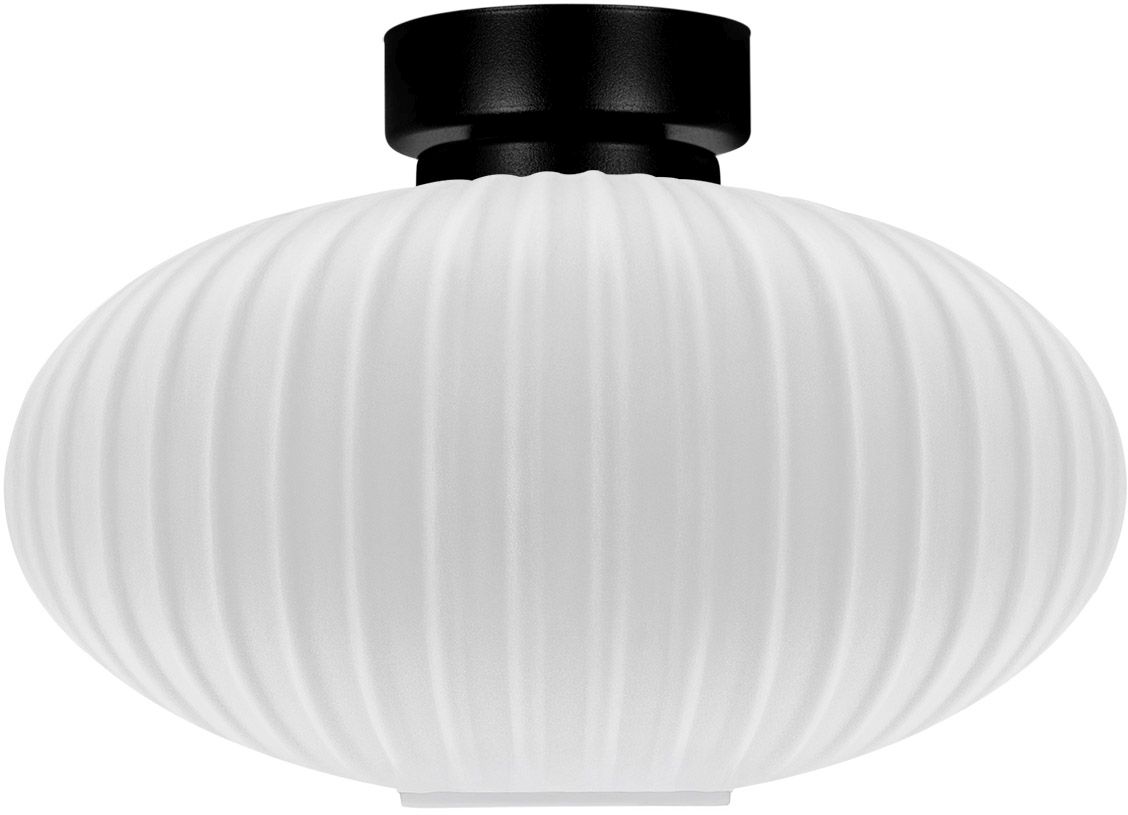 Kaja Peso plafonnier 1x15 W blanc-noir K-5671