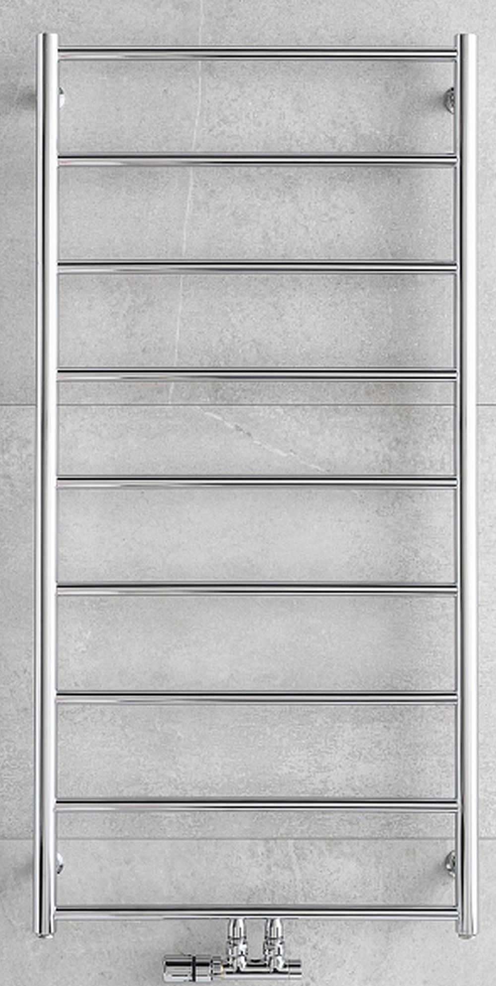 P.M.H. Naas radiateur de salle de bain échelle 77.5x60 cm chrome NS2C-M