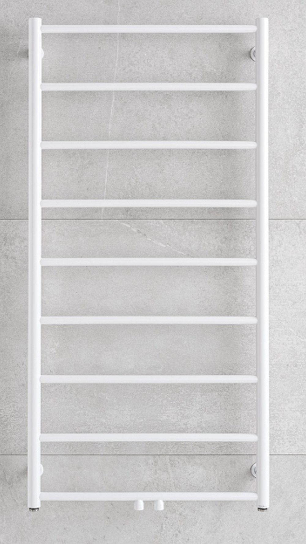 P.M.H. Naas radiateur de salle de bain échelle 121x60 cm blanc NS4W-M