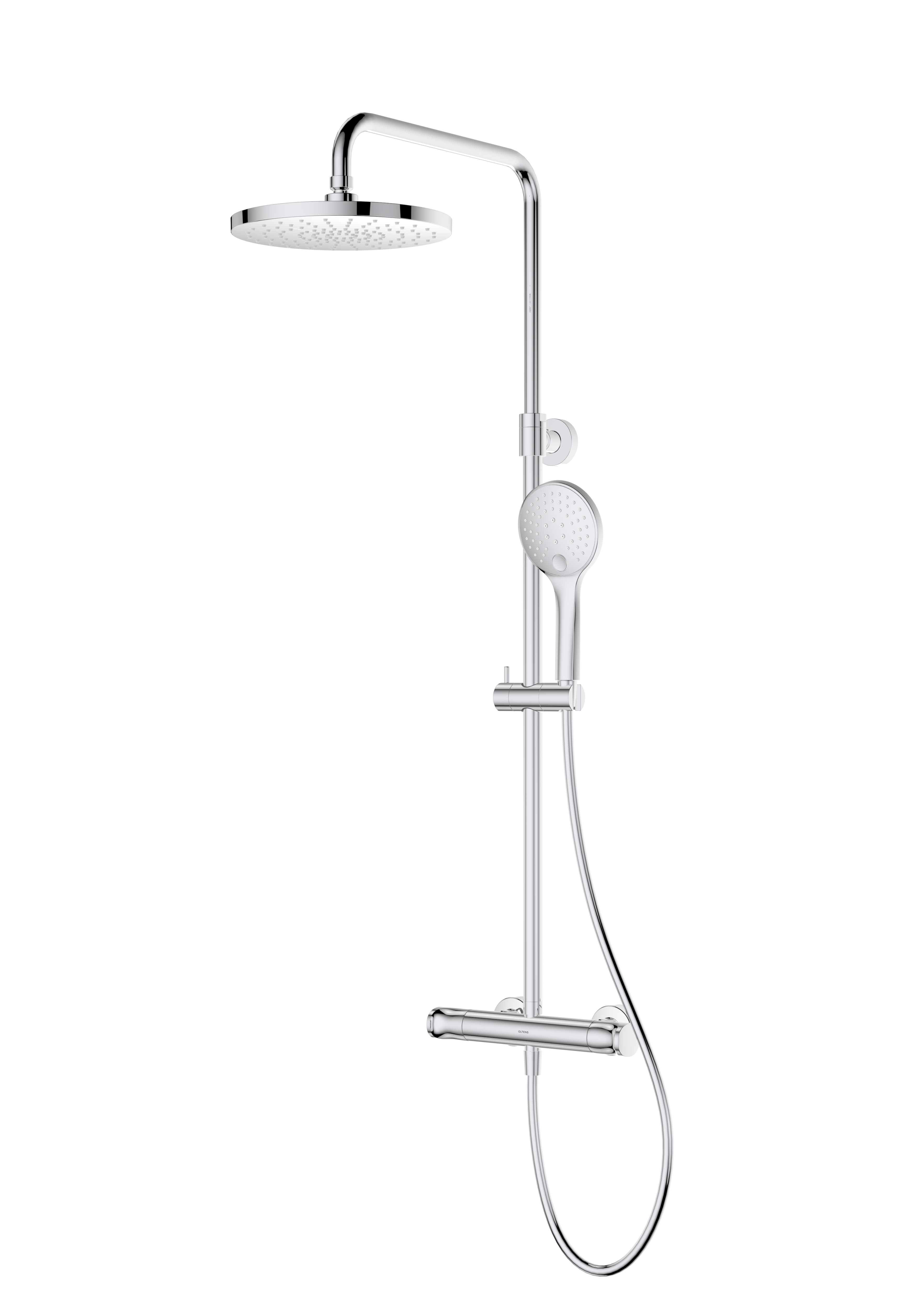 Oltens Vatten ensemble de douche mural avec thermostat oui chrome 36505100