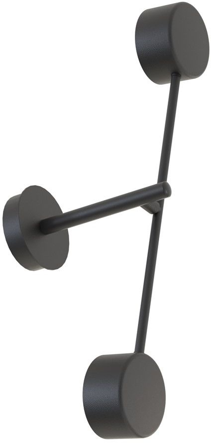 Emibig Natsu applique murale 2x12 W noir 1444/K2