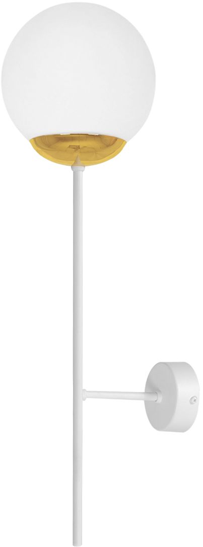 Kaja Elmo applique murale 1x10 W blanc-doré K-5316