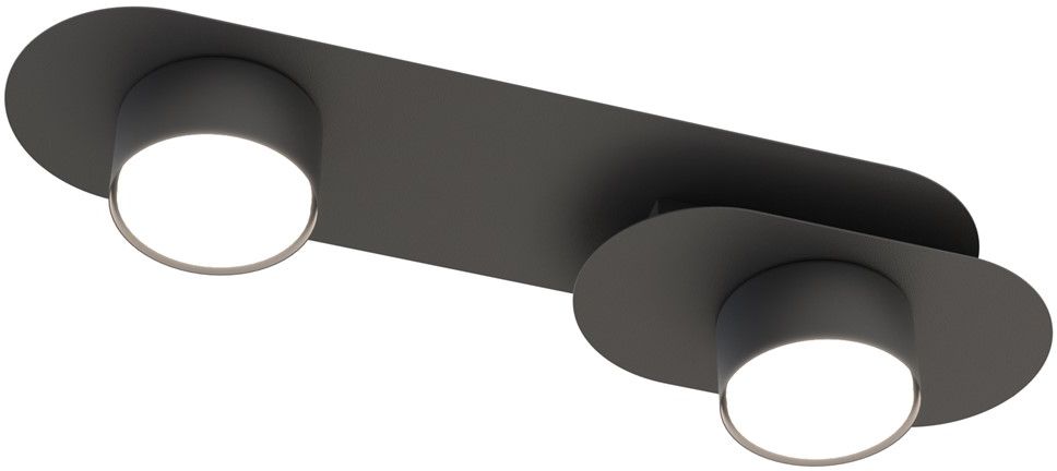 Emibig Stilo plafonnier 2x12 W noir 1449/2