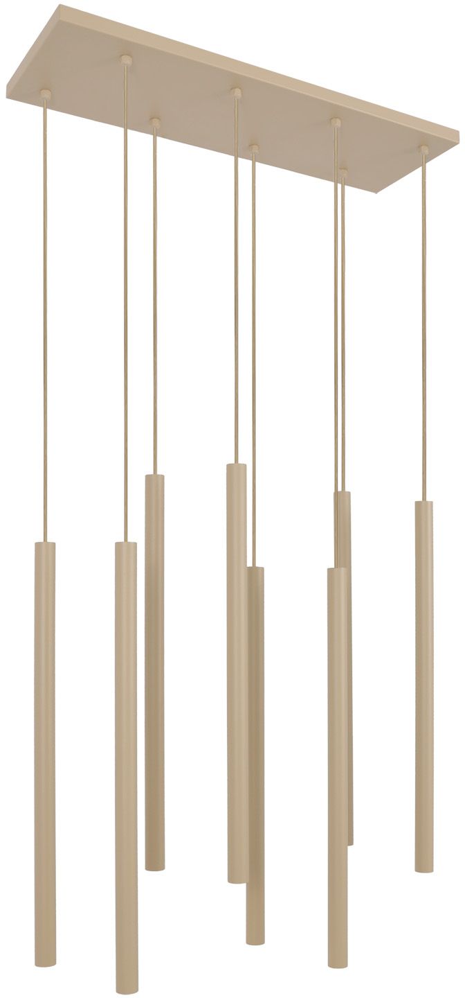 Kaja Suno lampe suspendue x10 W beige K-5837