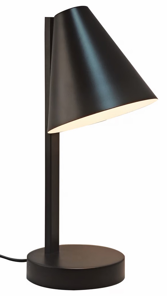 Nordlux Wilmer lampe de bureau 1x40 W noir 2512305003