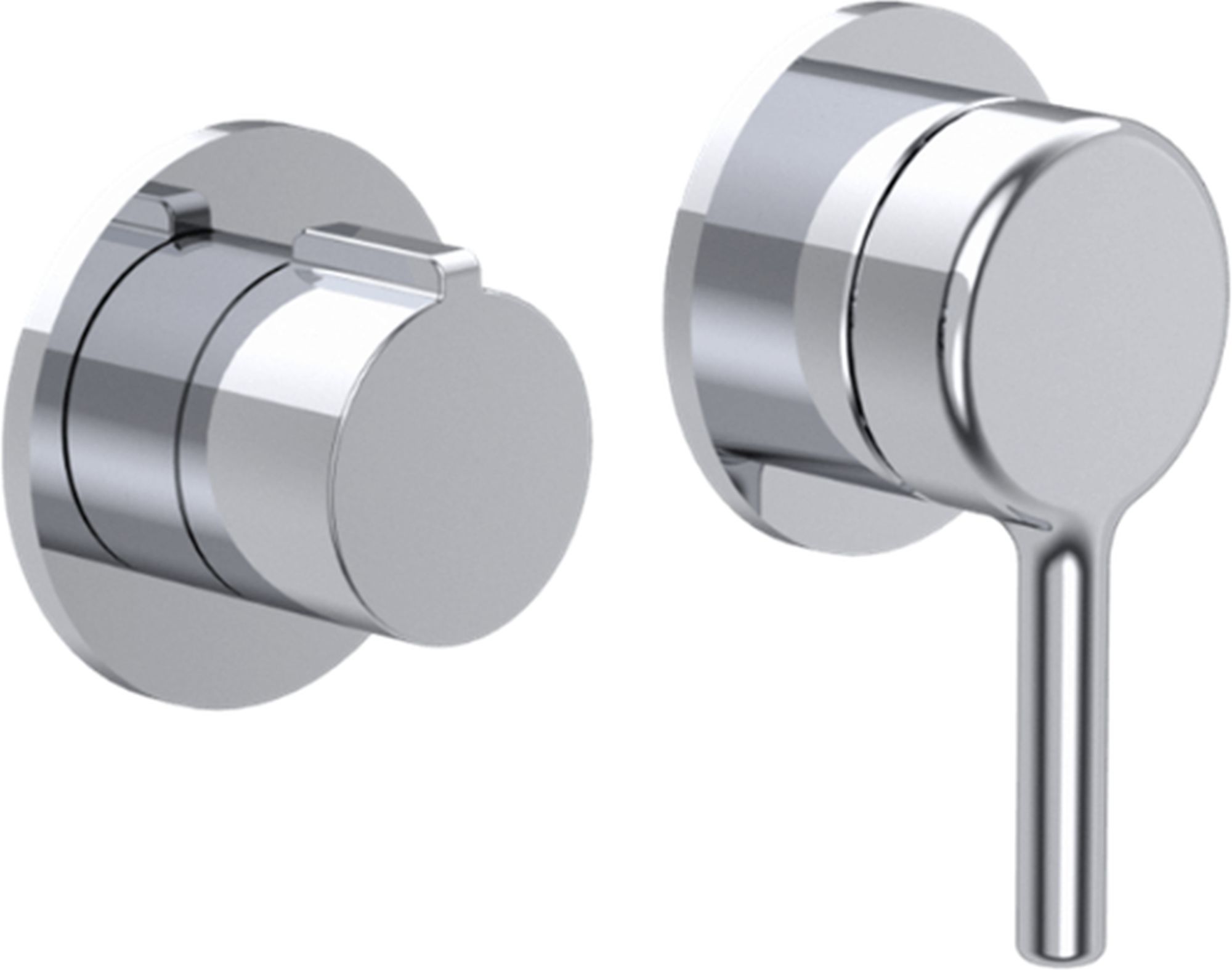 Excellent Pi mitigeur bain-douche encastrée chrome AREX.1240CR