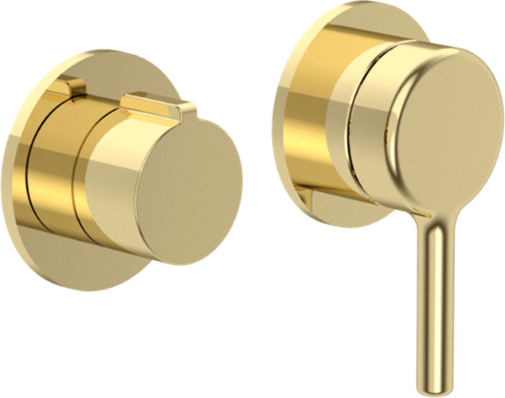 Excellent Pi mitigeur bain-douche encastrée doré AREX.1240GL