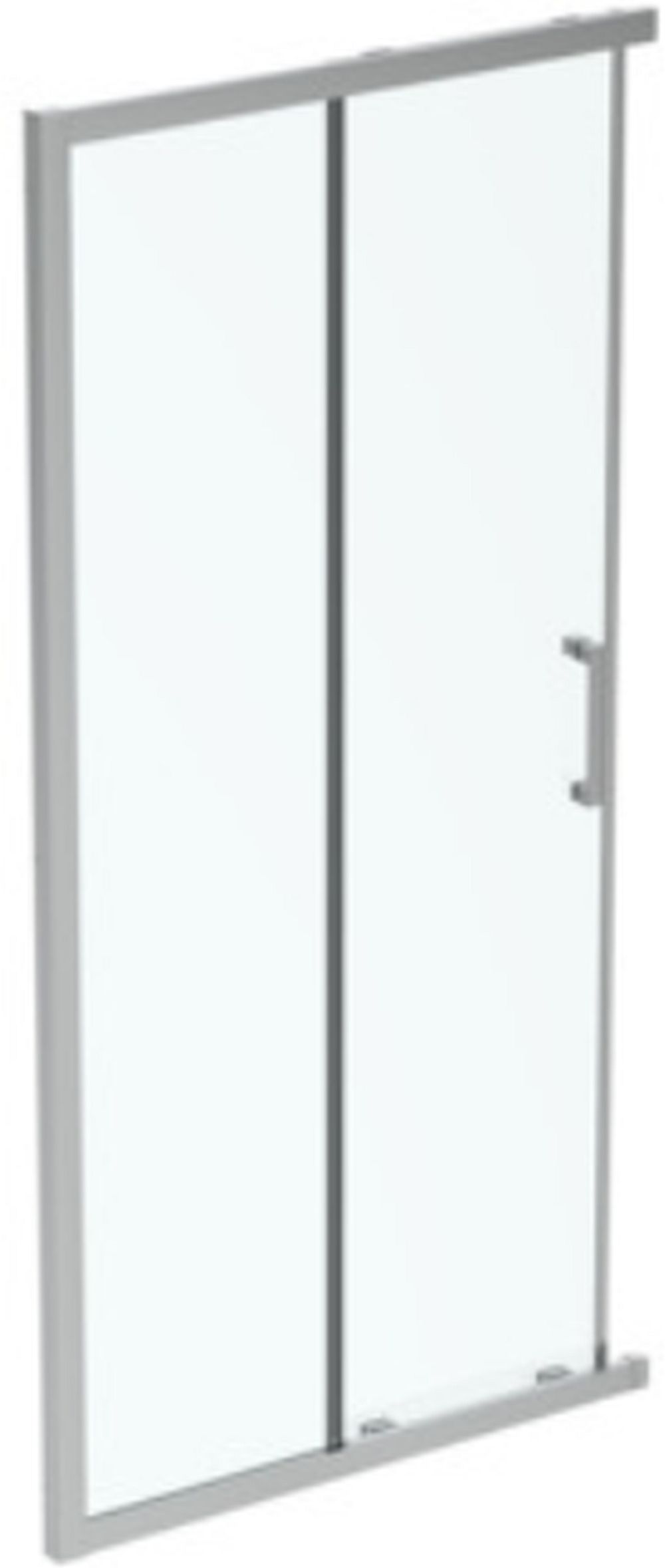 Ideal Standard Connect 2 porte de douche cm coulissant argenté brossé/verre transparent K9262EO