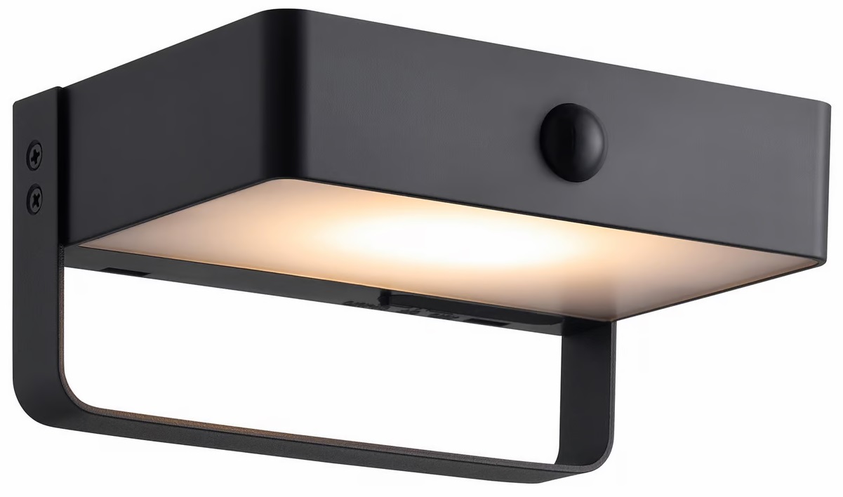 Nordlux Saulio applique murale 1x4.5 W noir 2518251003