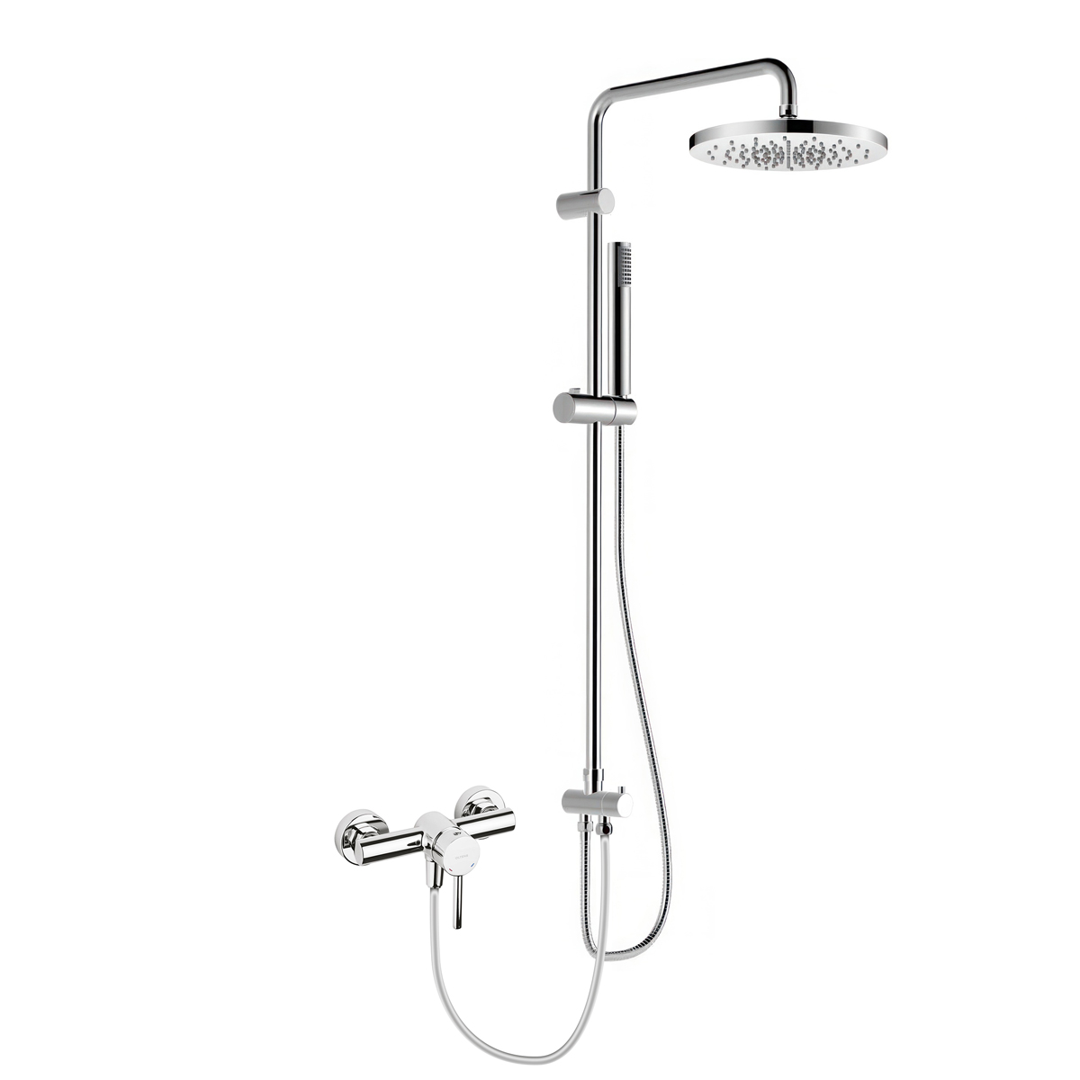 Set ensemble de douche Oltens Molle 36020100, mitigeur de douche Oltens Molle 33000100