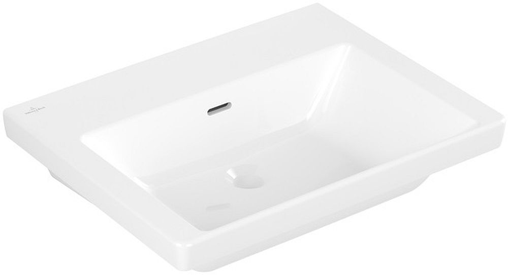 Villeroy & Boch Subway 3.0 lavabo 60x47 cm rectangulaire de meuble blanc 4A706201