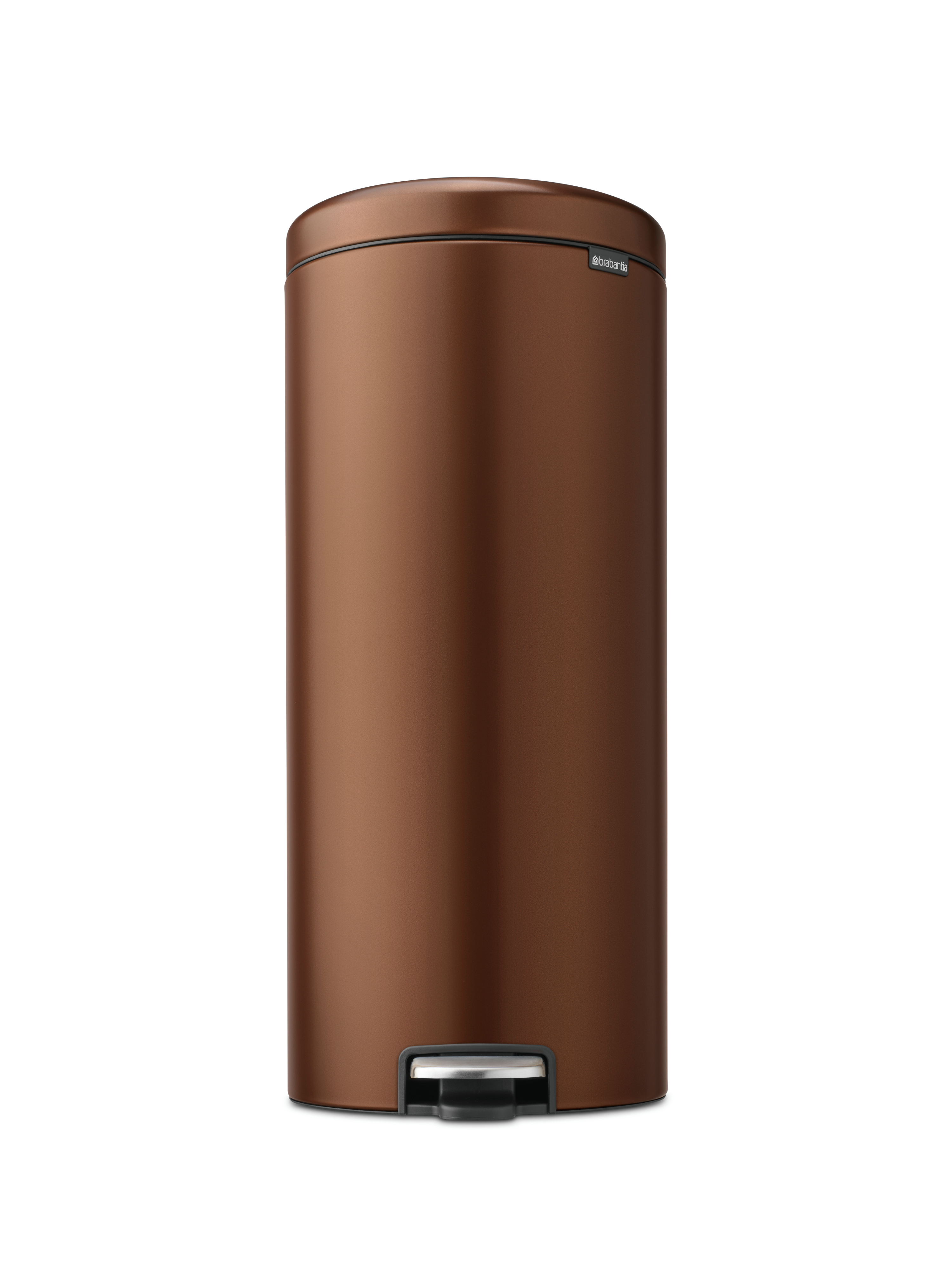Brabantia NewIcon poubelle 30 l marron 238789