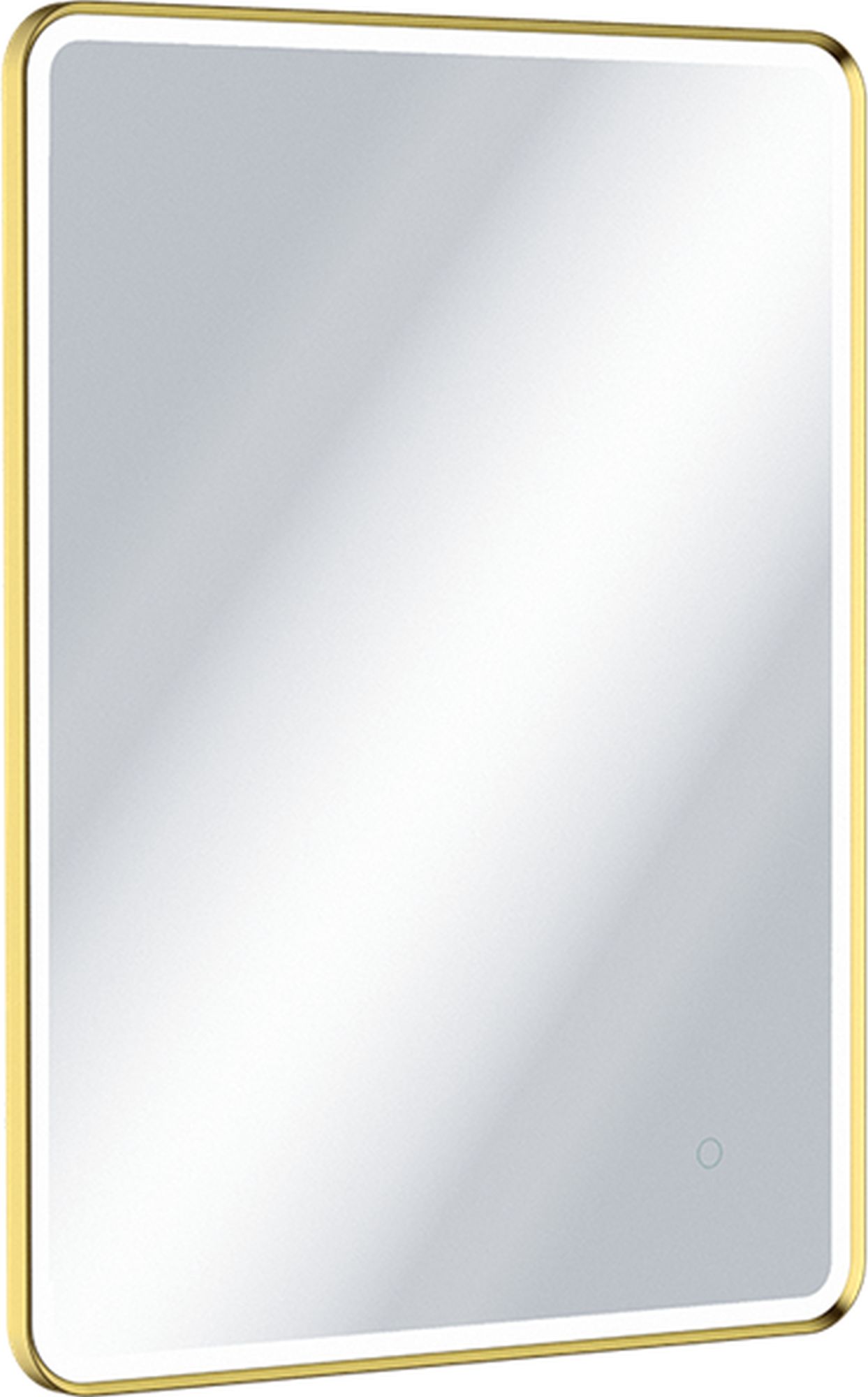 Excellent Corido miroir 60x80 cm rectangulaire avec éclairage oui doré DOEX.CO080.060.GL