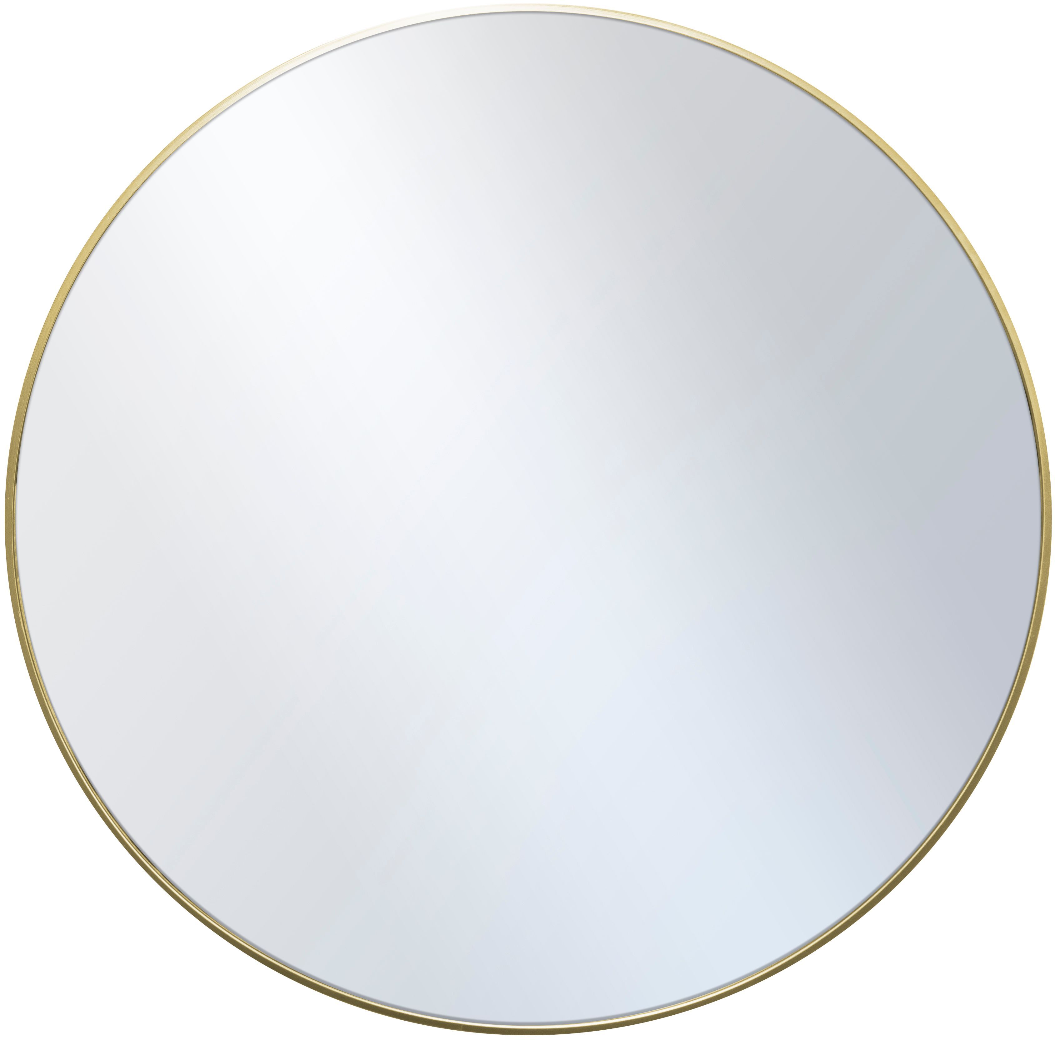 Ars Longa Loft miroir 80x80 cm circulaire doré LOFT80-ZS