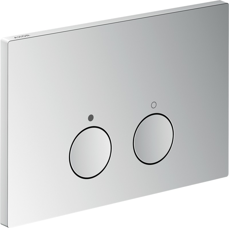 Axor FlushPlate bouton de chasse d'eau pour WC chrome brillant 42530000