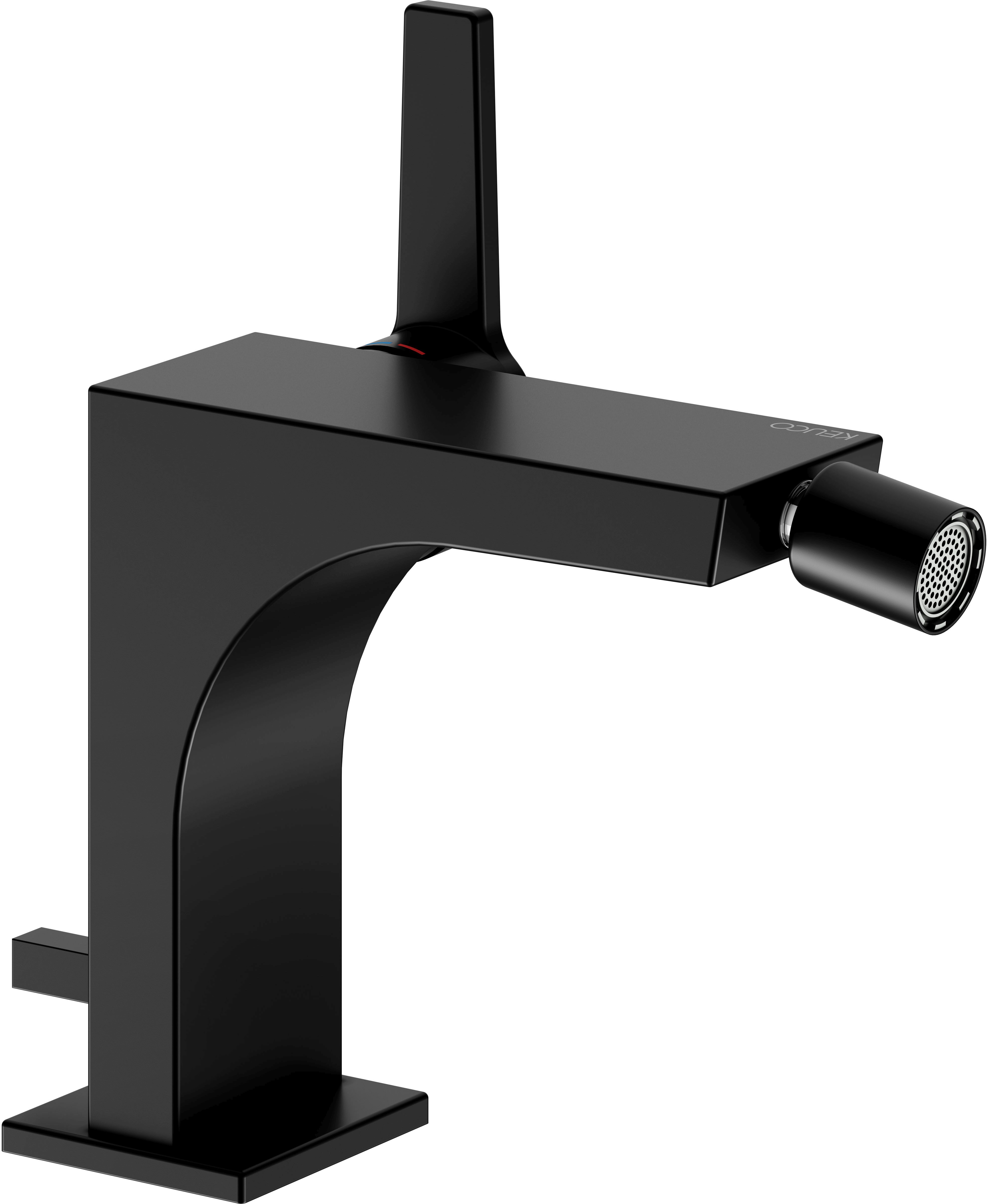 Keuco Edition 11 mitigeur de bidet sur pied noir 51109370000