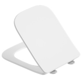 Invena Paros abattant de wc à descente amortie blanc CC-90-001