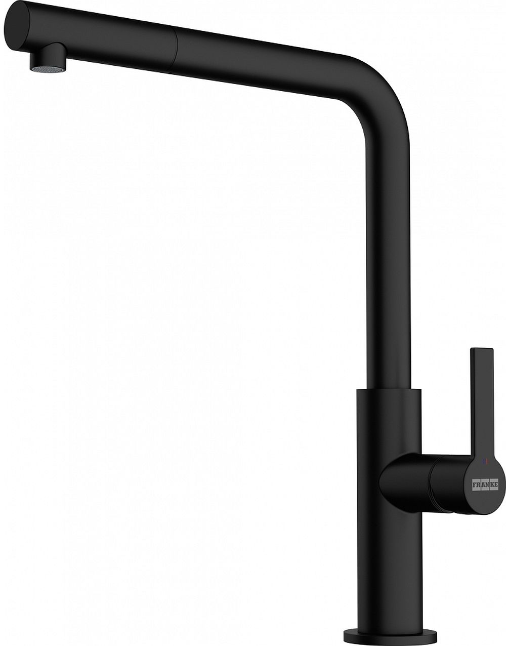 Franke Maris Slim L Pull-Out mitigeur de cuisine sur pied noir 115.0728.394