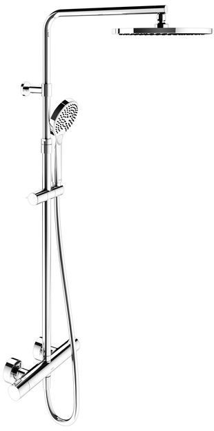 Keuco Plan blue ensemble de douche mural avec thermostat oui chrome 53926012321