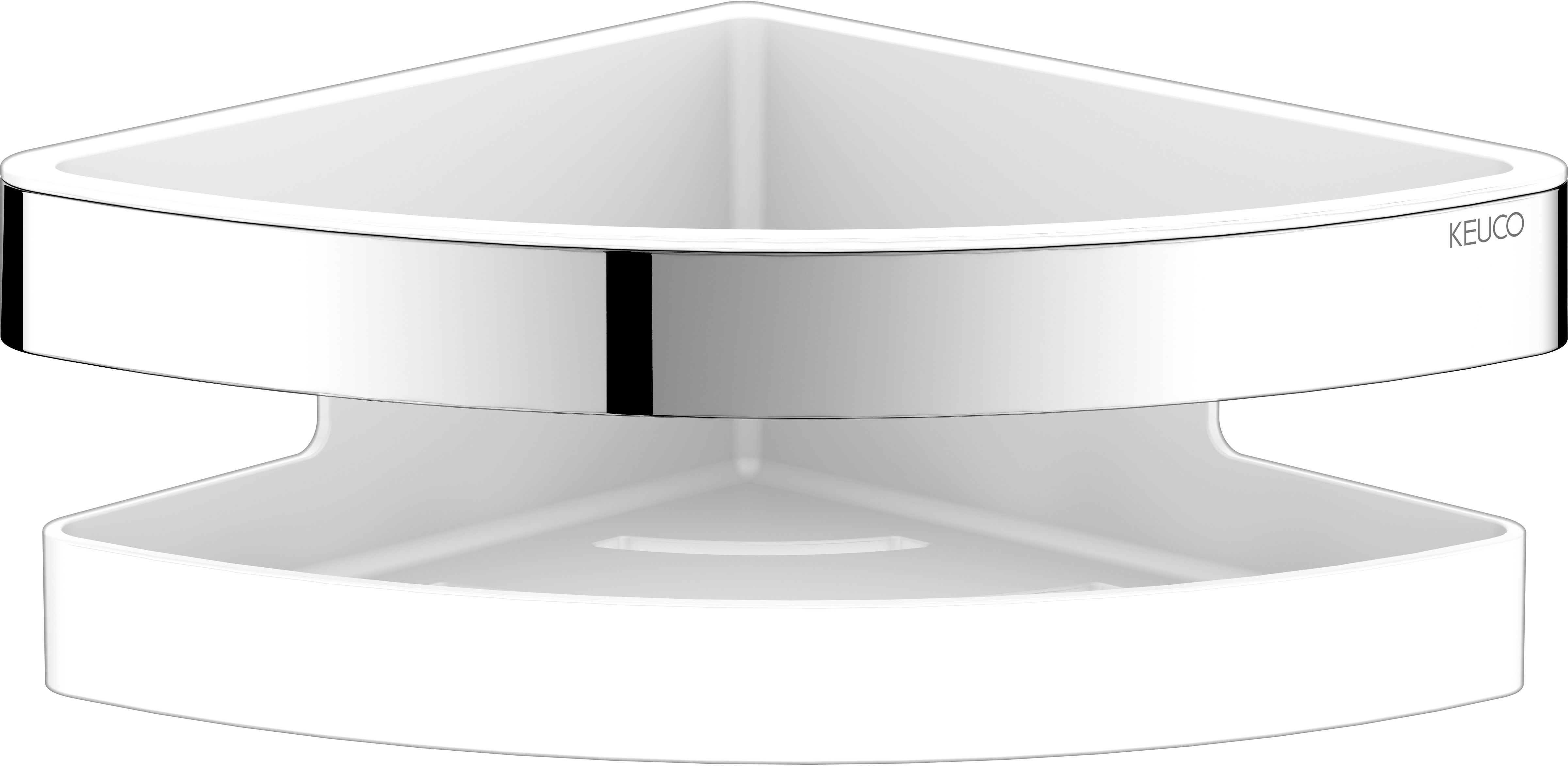 Keuco Collection Moll panier de salle de bain chrome-blanc 12757010000