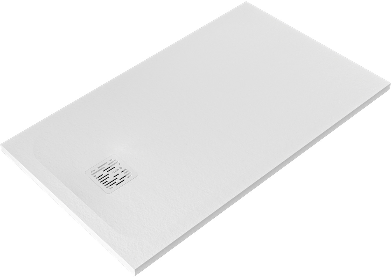 Kludi Terra receveur de douche rectangulaire 120x70 cm blanc 08DW0253