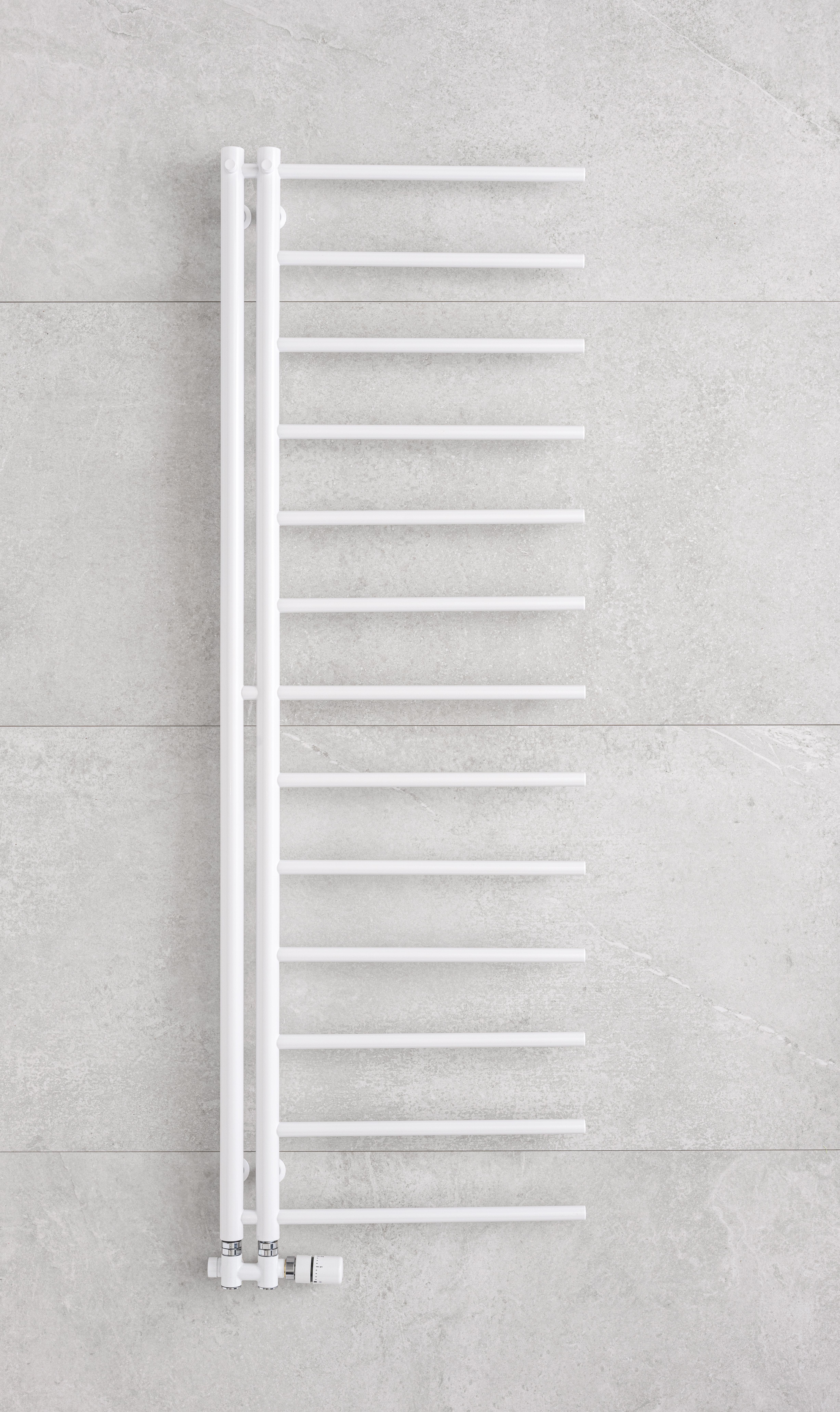 P.M.H. Apollo radiateur de salle de bain échelle 150x50 cm blanc AP2W