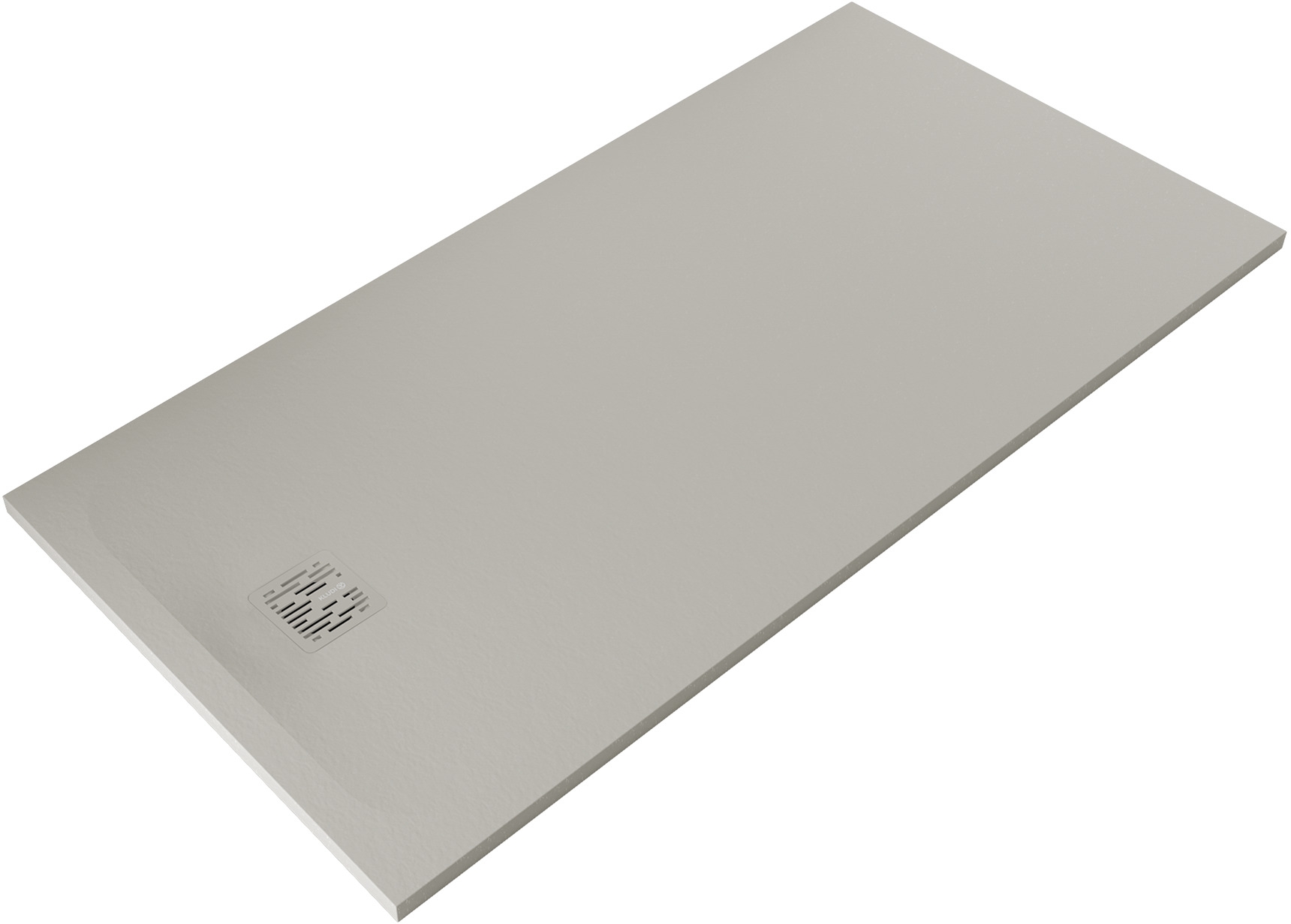 Kludi Terra receveur de douche rectangulaire 160x80 cm gris 08DW05O2