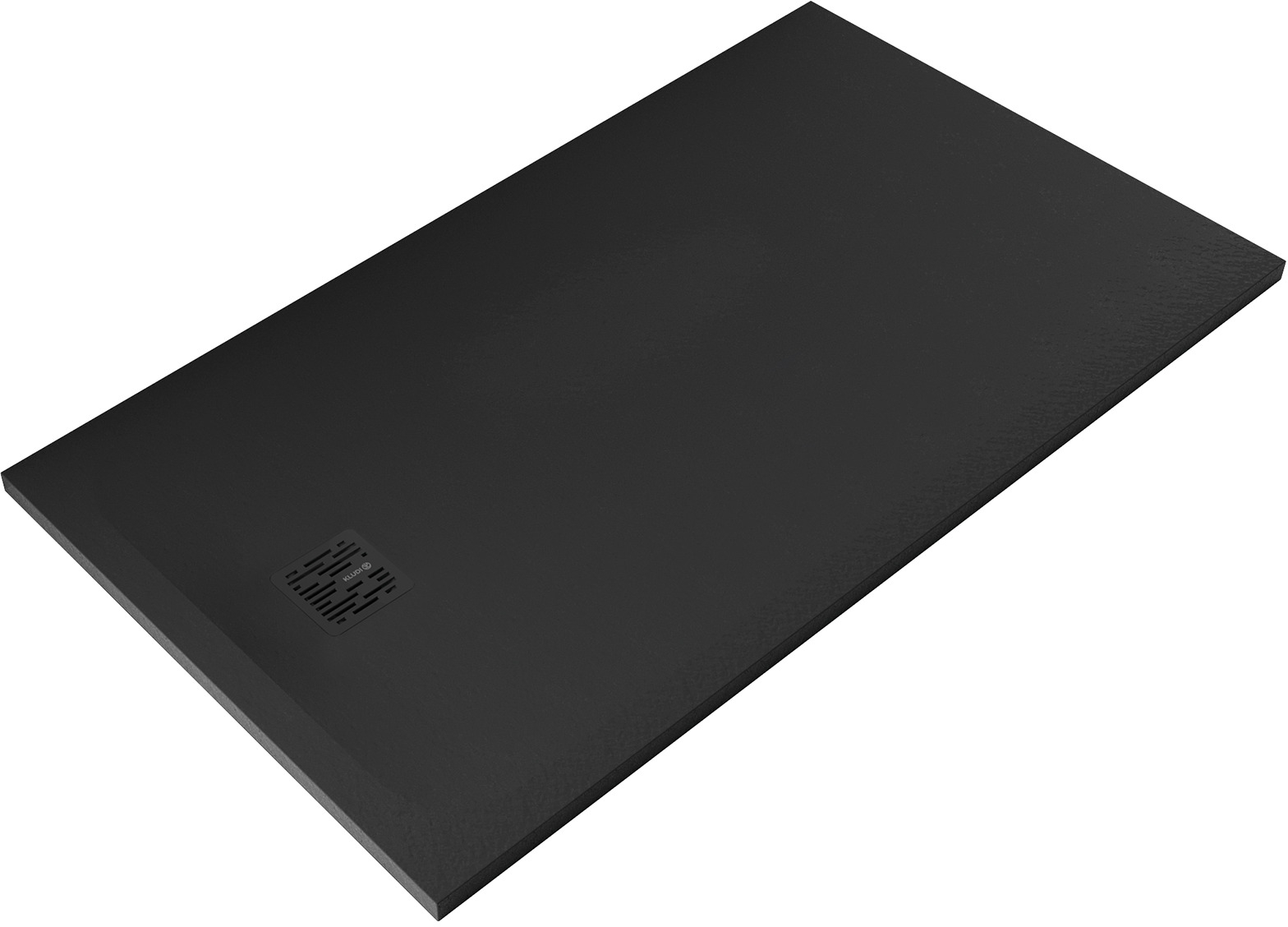 Kludi Terra receveur de douche rectangulaire 140x80 cm noir 08DW0639