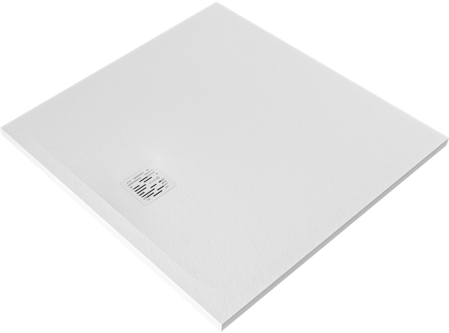Kludi Terra receveur de douche carré 100x100 cm blanc 08DW1853