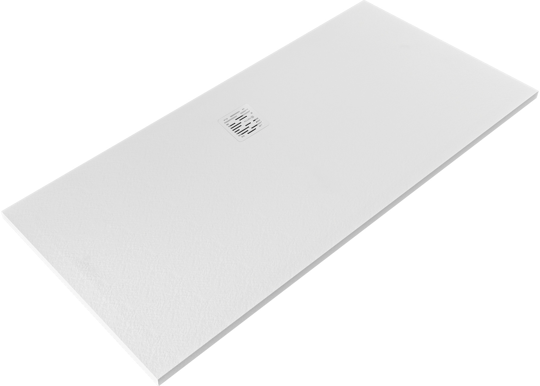 Kludi Terra receveur de douche rectangulaire 170x80 cm blanc 08DW2053