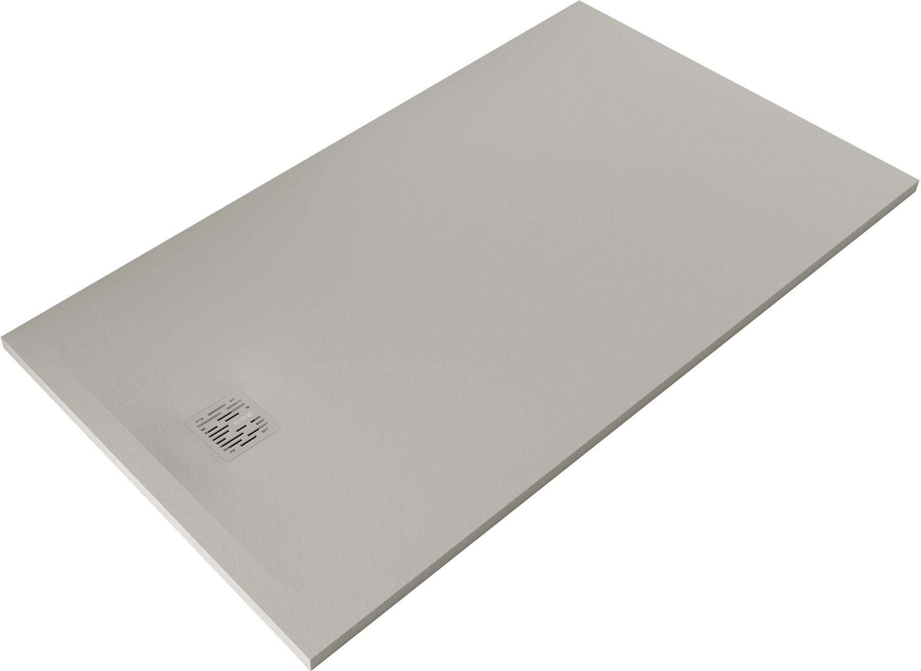 Kludi Terra receveur de douche rectangulaire 160x90 cm gris 09DW05O2