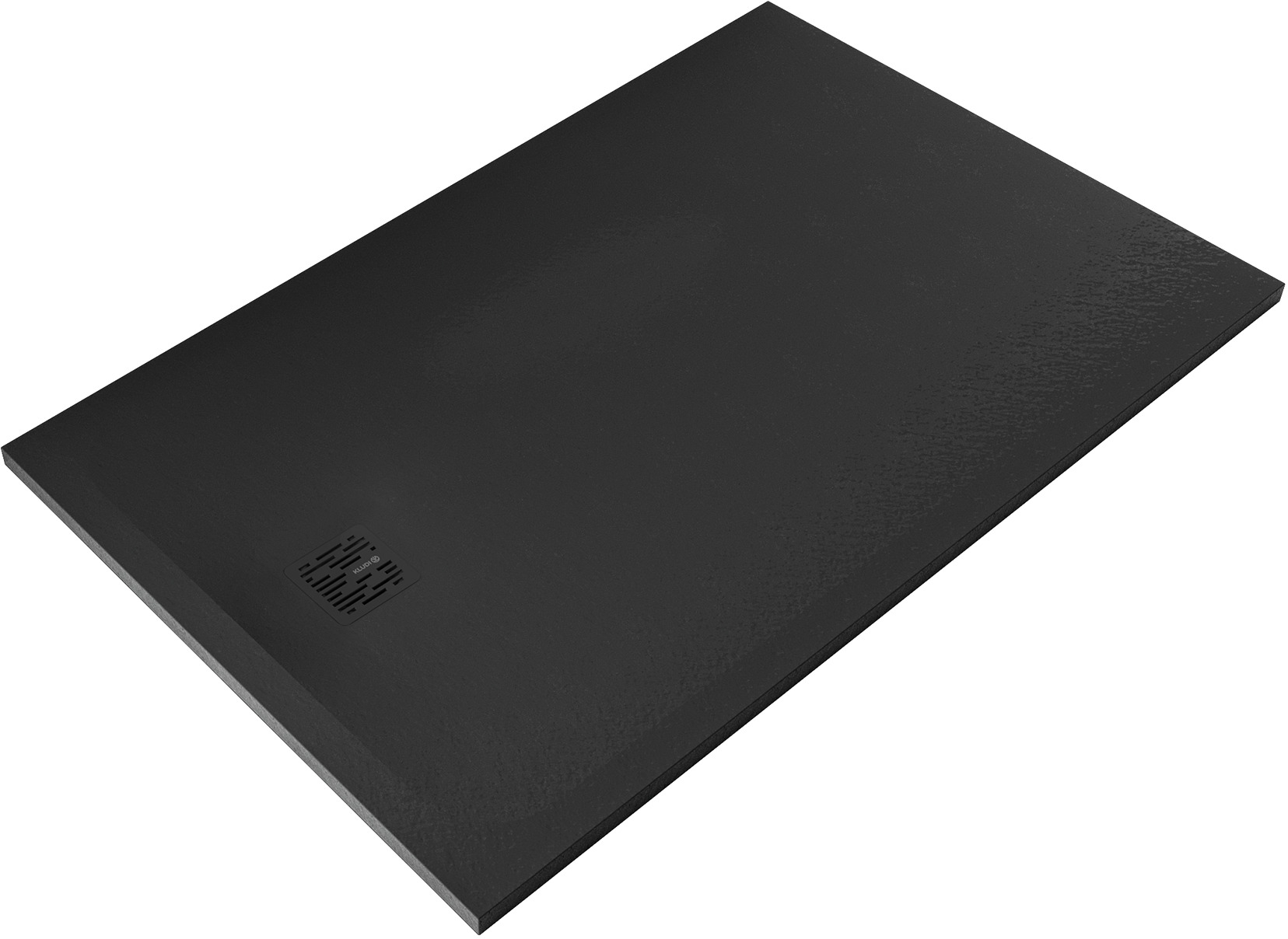 Kludi Terra receveur de douche rectangulaire 140x90 cm noir 09DW0639