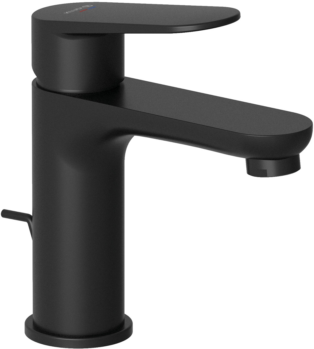 Kludi X1 mitigeur de lavabo sur pied noir 322883975
