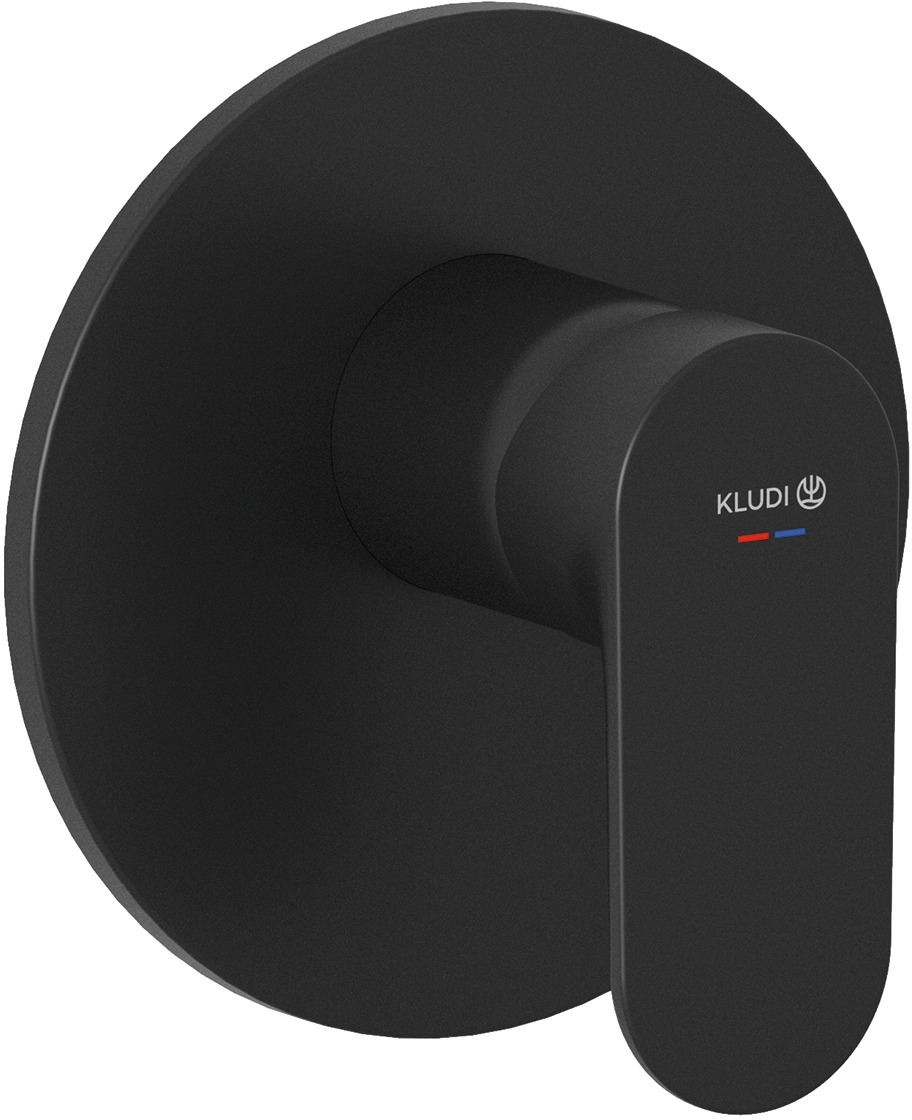 Kludi X1 mitigeur de douche encastrée noir 327553975