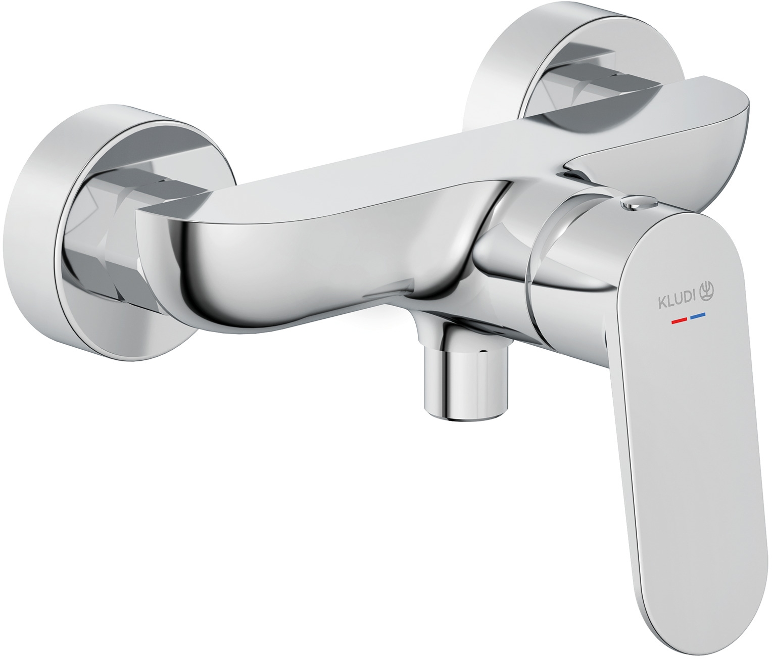 Kludi X1 mitigeur de douche murale chrome 328310575