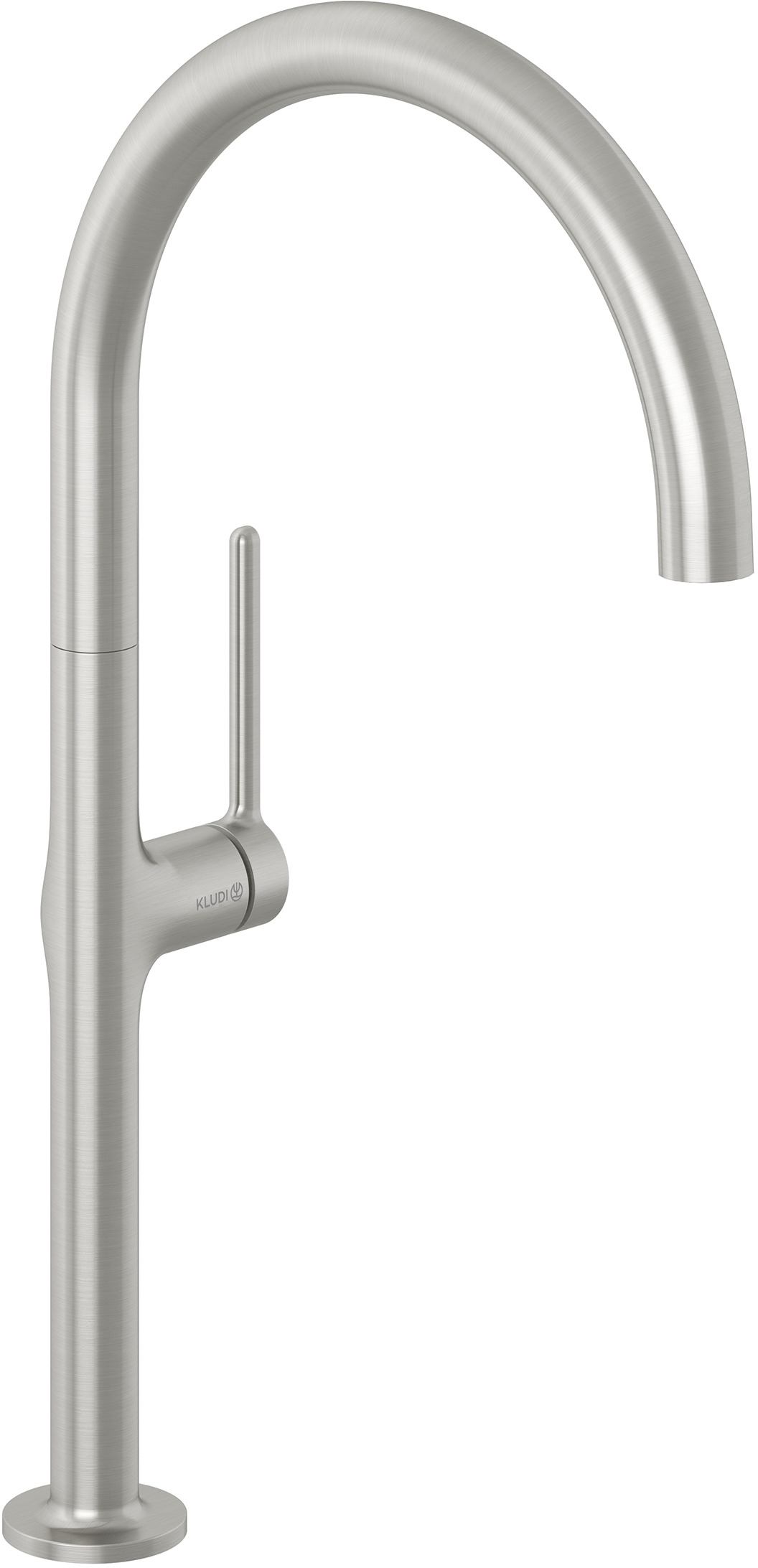 Kludi Reef mitigeur de cuisine sur pied nickel 50803N575