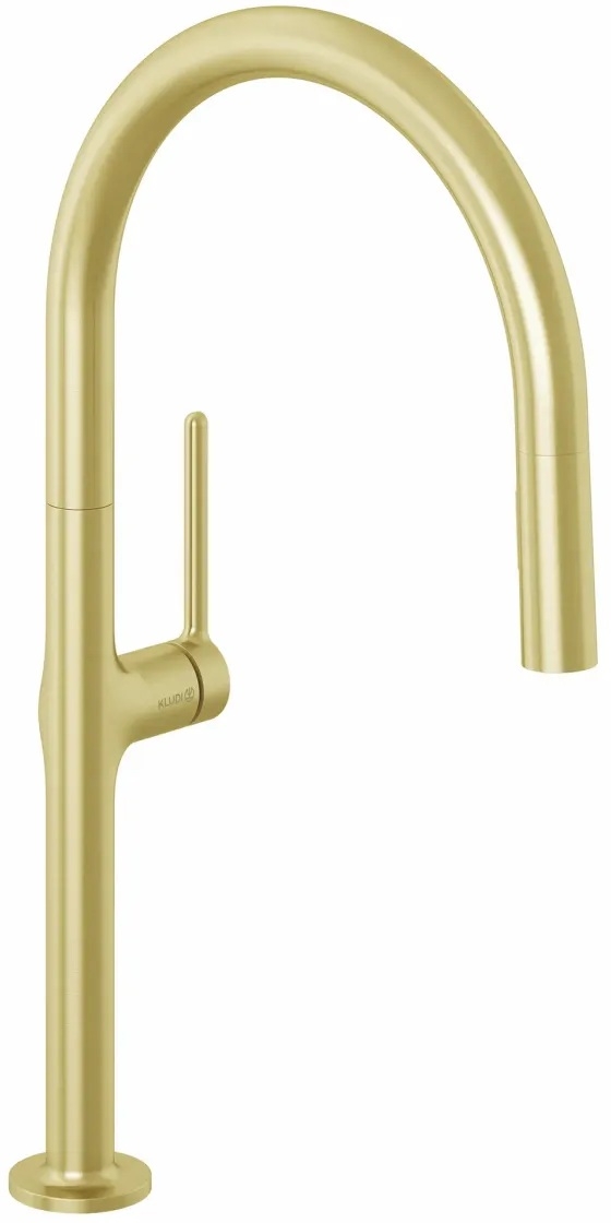 Kludi Reef mitigeur de cuisine sur pied or/vieil or 50851N075