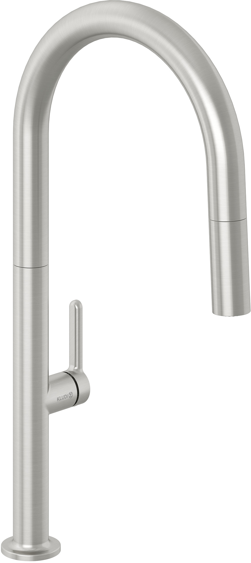 Kludi Aurea mitigeur de cuisine sur pied nickel 55852N575