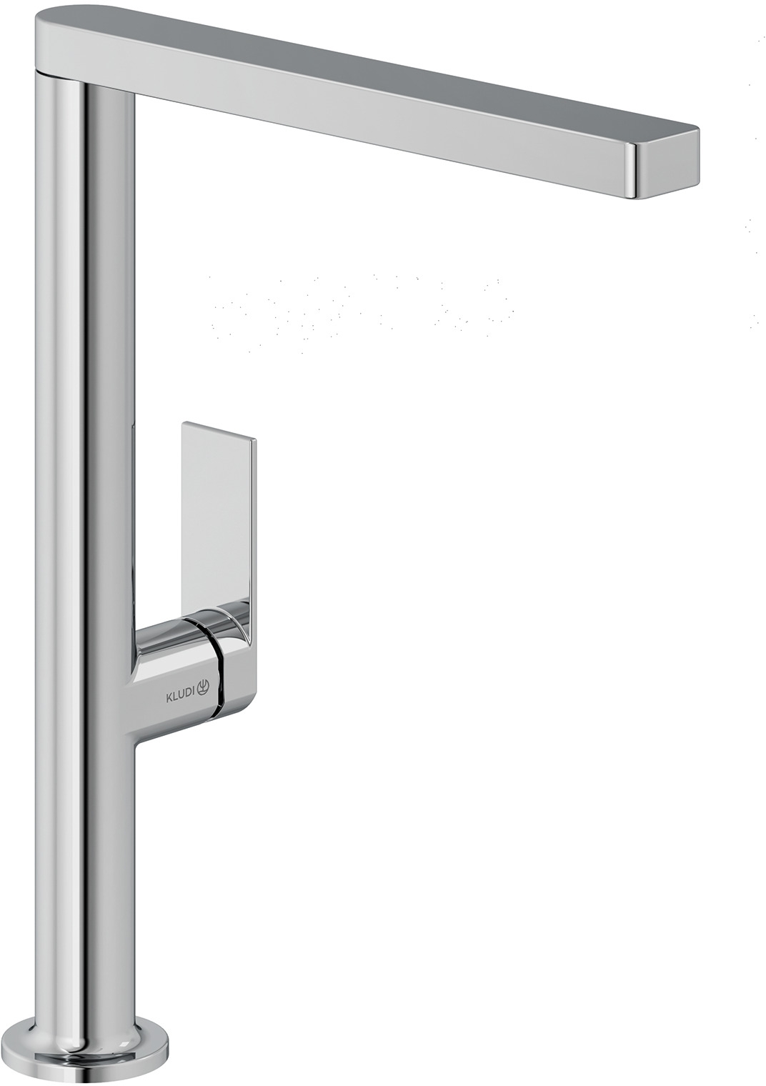Kludi Qord mitigeur de cuisine sur pied chrome 568030575