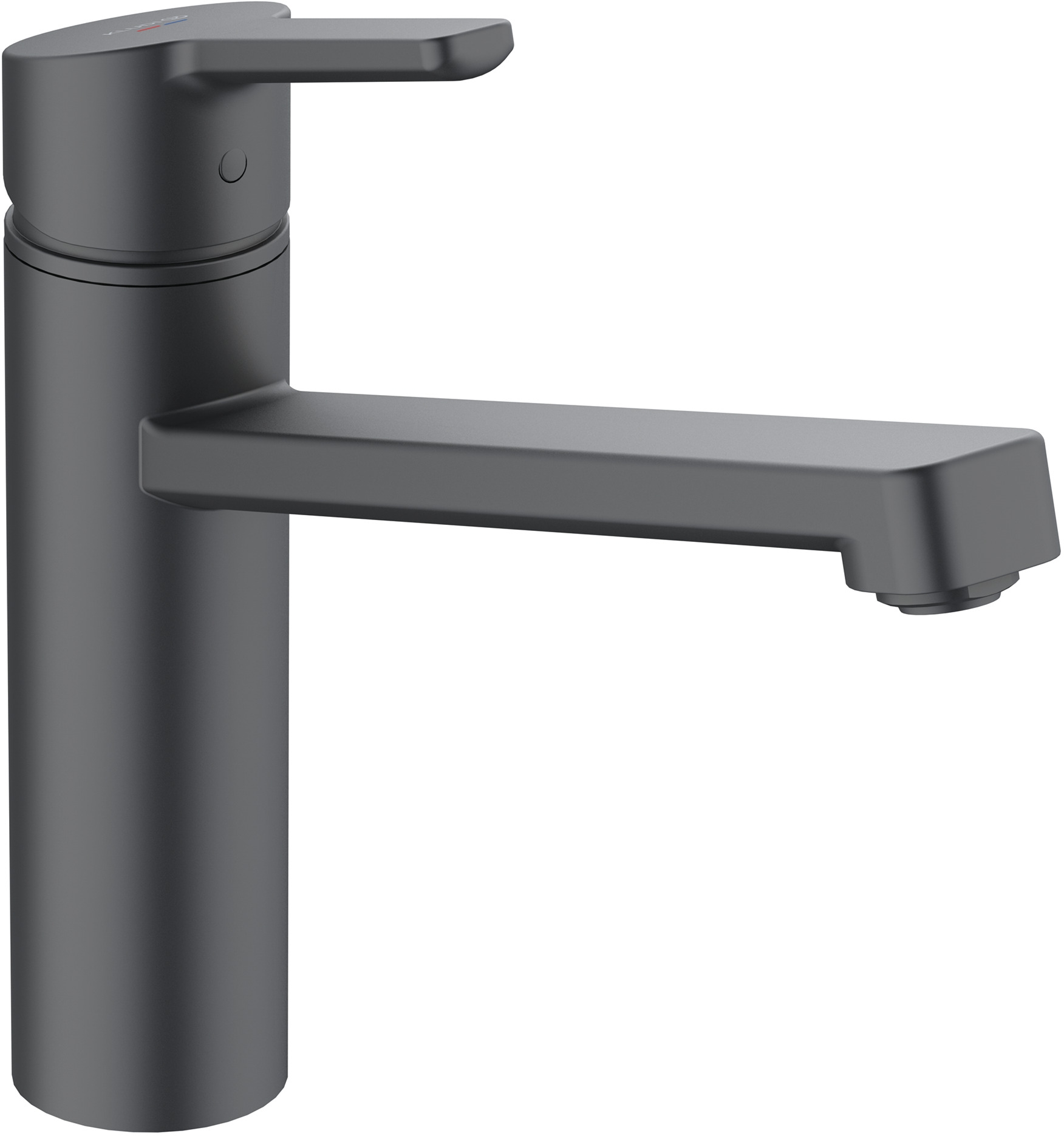 Kludi M3 mitigeur de cuisine sur pied noir 585743975