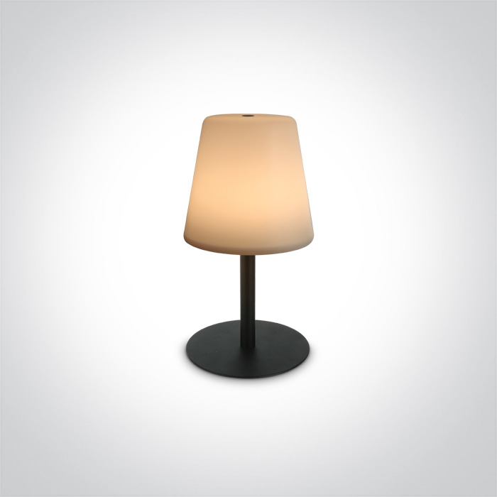 One Light Grewena lampe de table 1x2 W noir 61084/B