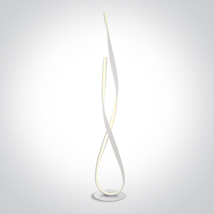 One Light Hana lampadaire 1x29 W blanc 61086A/W