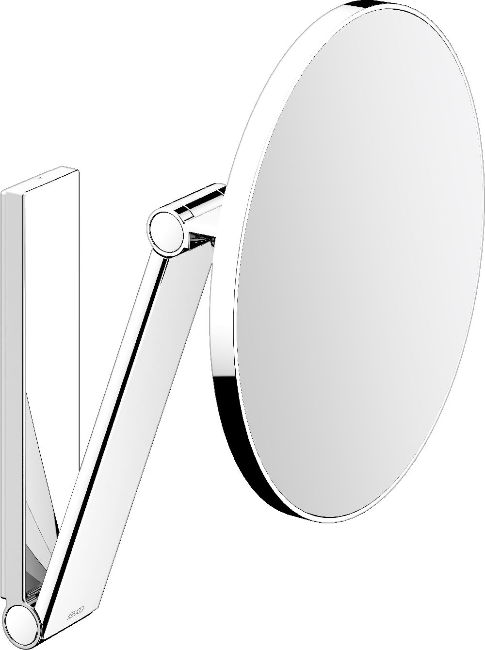 Keuco Cosmetic mirrors miroir cosmétique 21.2x31.4 cm arrondi chrome 17612130000
