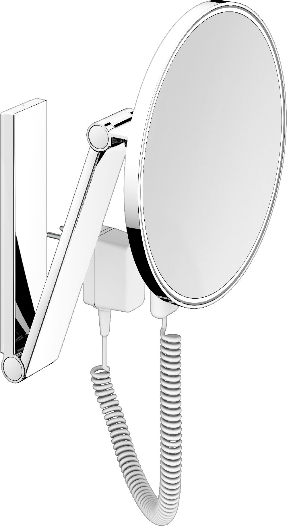 Keuco Cosmetic mirrors miroir cosmétique 21.2x31.4 cm arrondi avec éclairage 17612179001