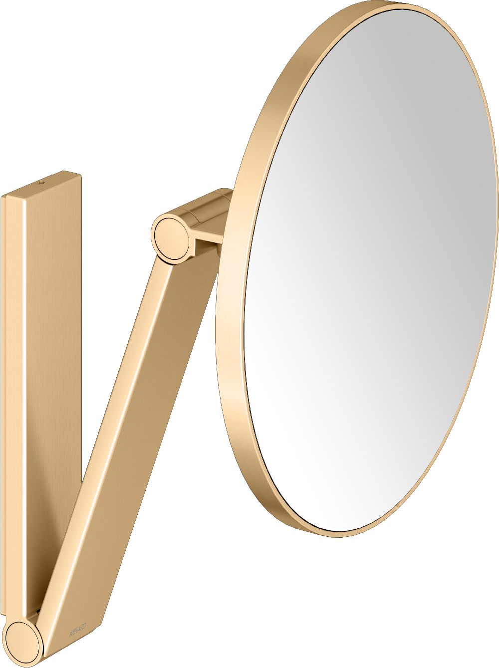 Keuco Cosmetic mirrors miroir cosmétique 21.2x31.4 cm arrondi avec éclairage 17612250000