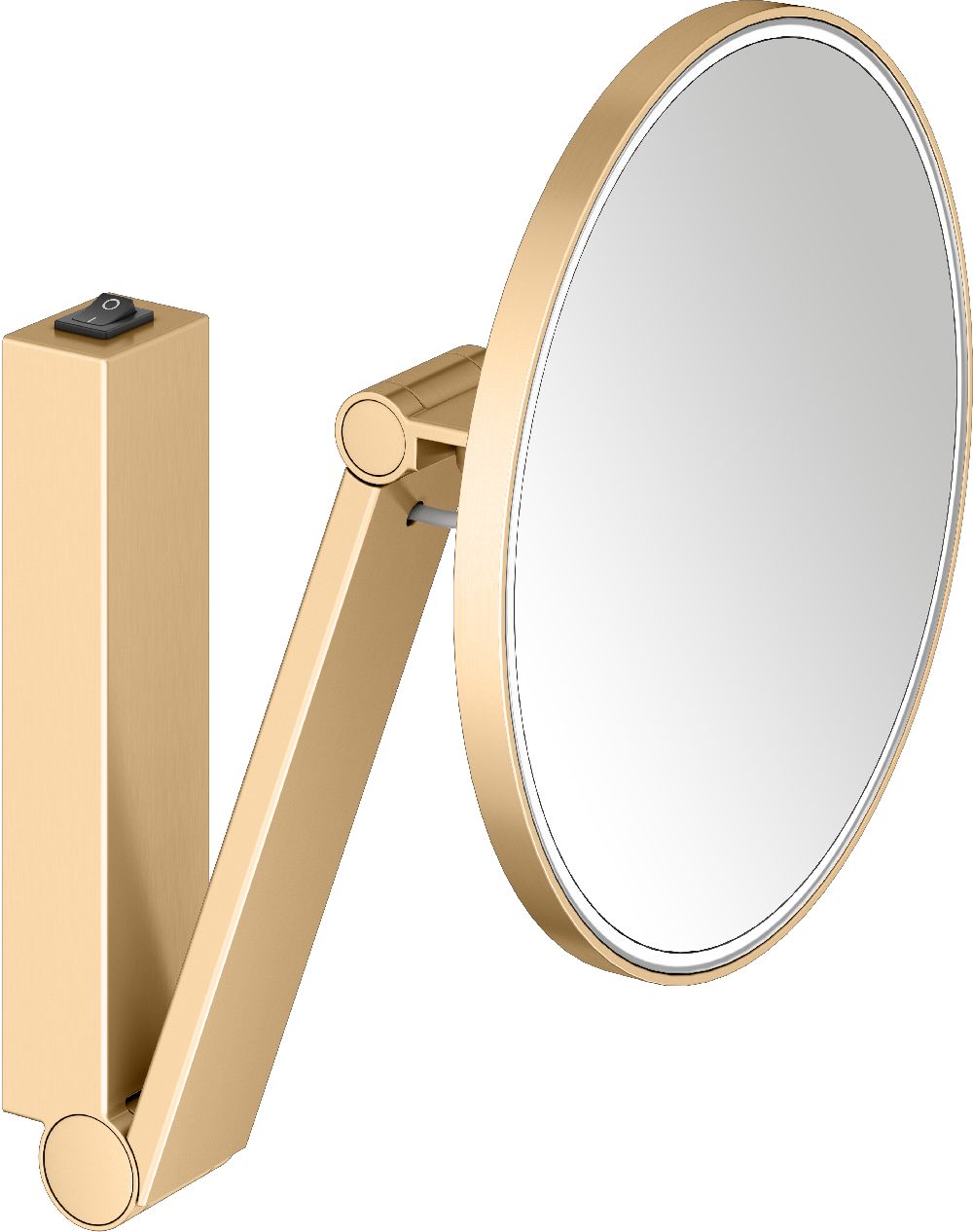 Keuco Cosmetic mirrors miroir cosmétique 21.2x31.8 cm arrondi avec éclairage 17612259004