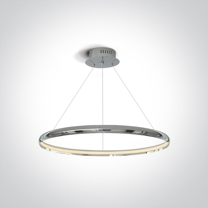 One Light Dolcedo lampe suspendue 1x19 W chrome 63048/C