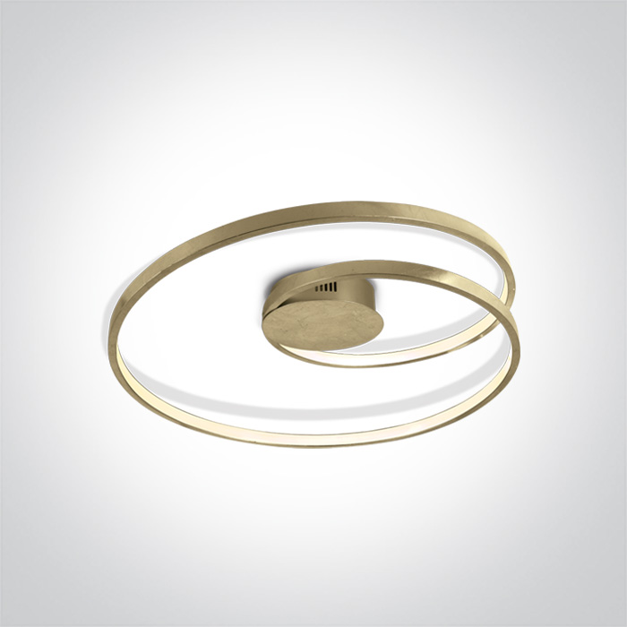 One Light Brig plafonnier 1x30 W laiton 63068/BS